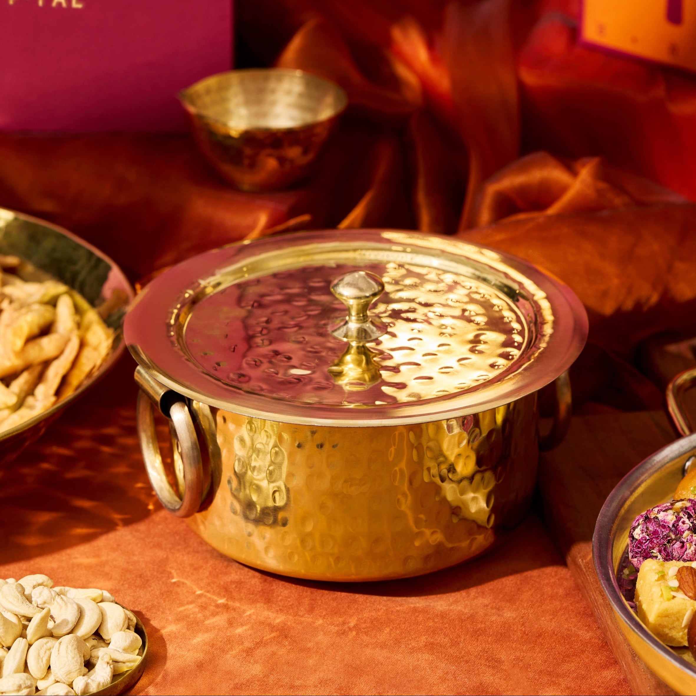 Brass Patila / Milk Topia- Naturally non stick , Non Toxic, Teflon Free P-TAL